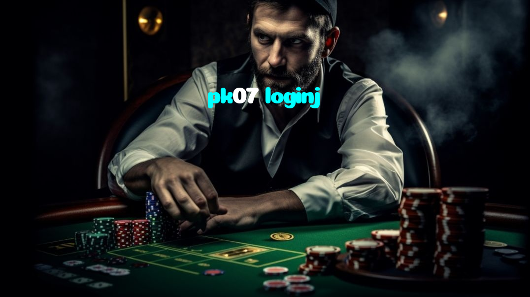 pk07 loginj casino presented on mobile device in Pakistan with slots and live games
